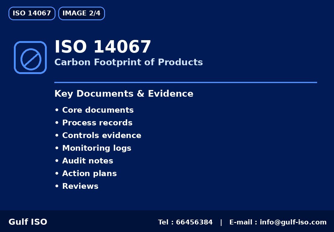 ISO 14067 - نقاط أساسية