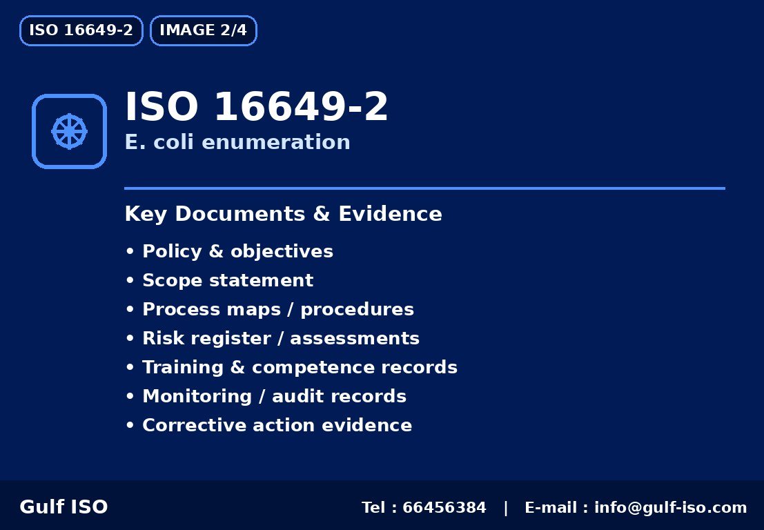 ISO 16649-2 - نقاط أساسية