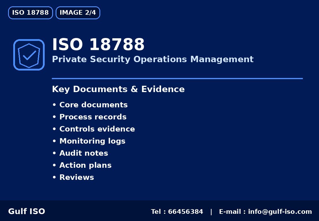 ISO 18788 - نقاط أساسية