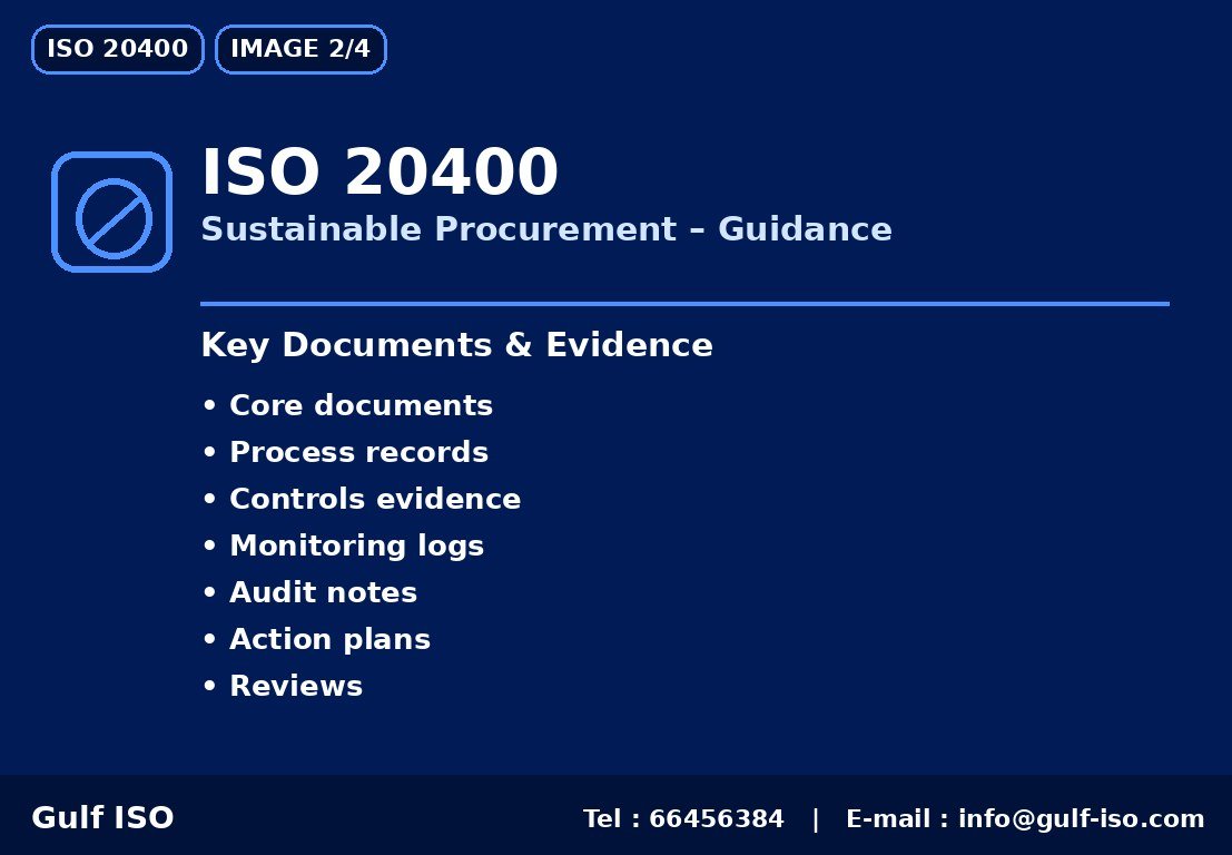 ISO 20400 - نقاط أساسية