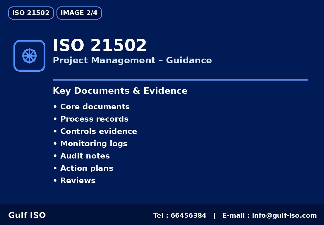 ISO 21502 - نقاط أساسية