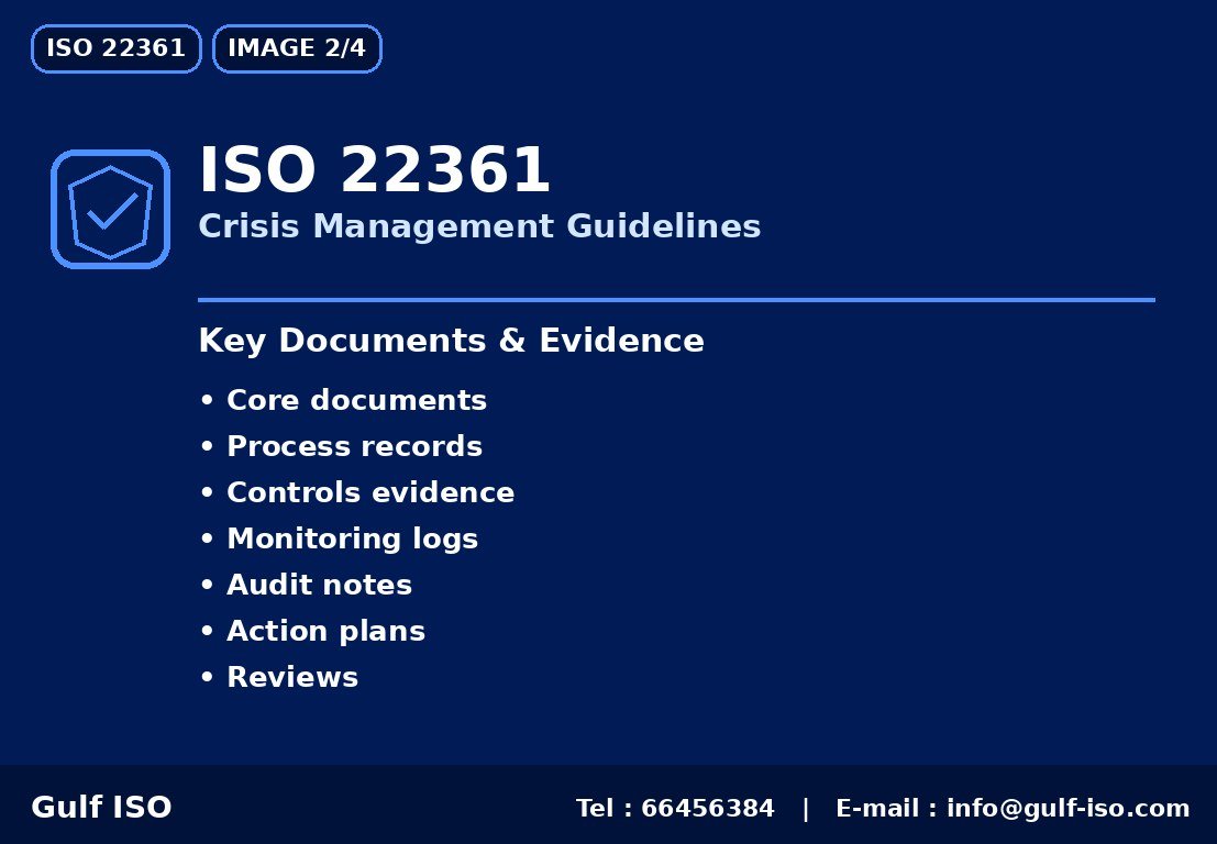 ISO 22361 - نقاط أساسية