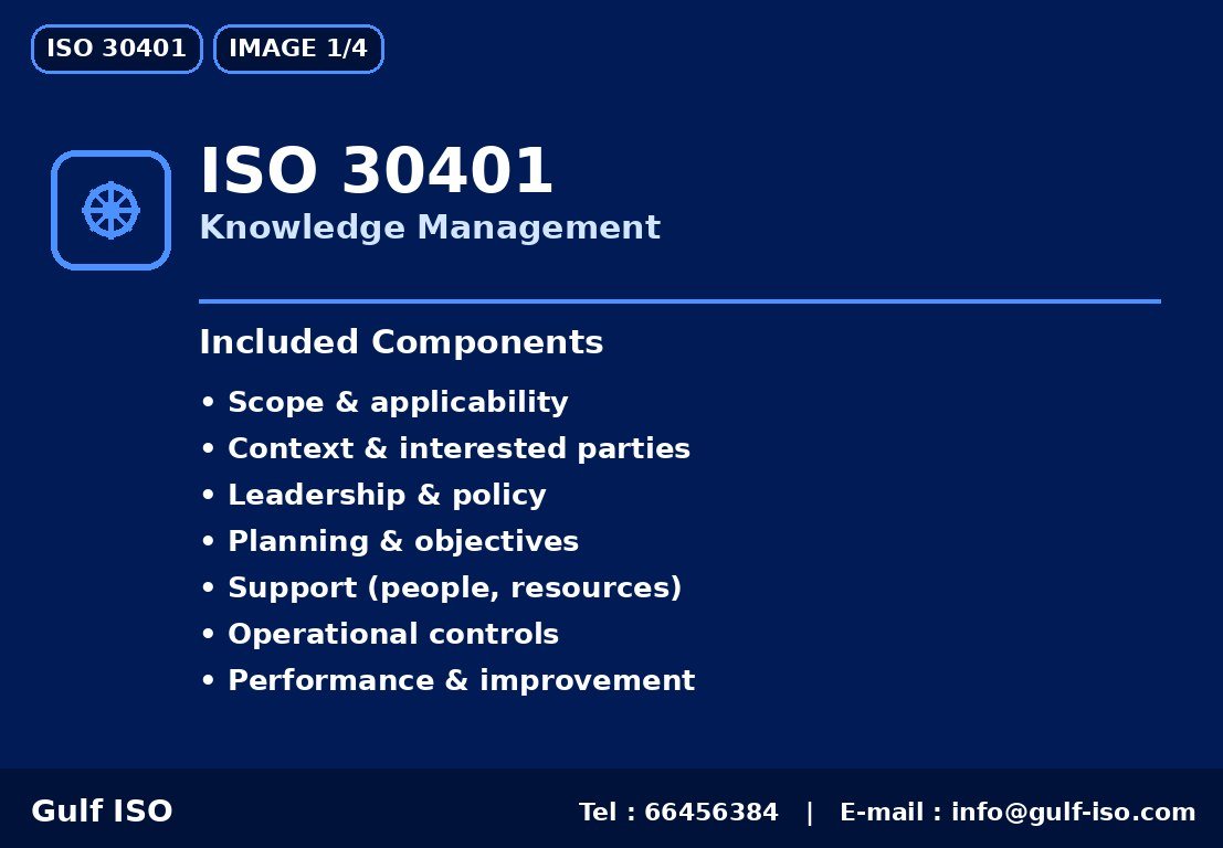 ISO 30401 - إدارة المعرفة