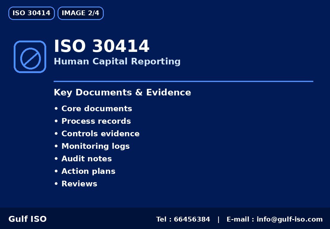 ISO 30414 - نقاط أساسية
