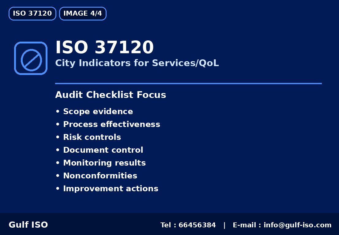 ISO 37120 - الفوائد