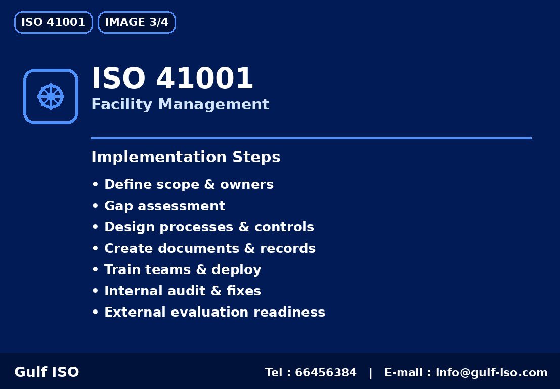 ISO 41001 - خارطة التنفيذ