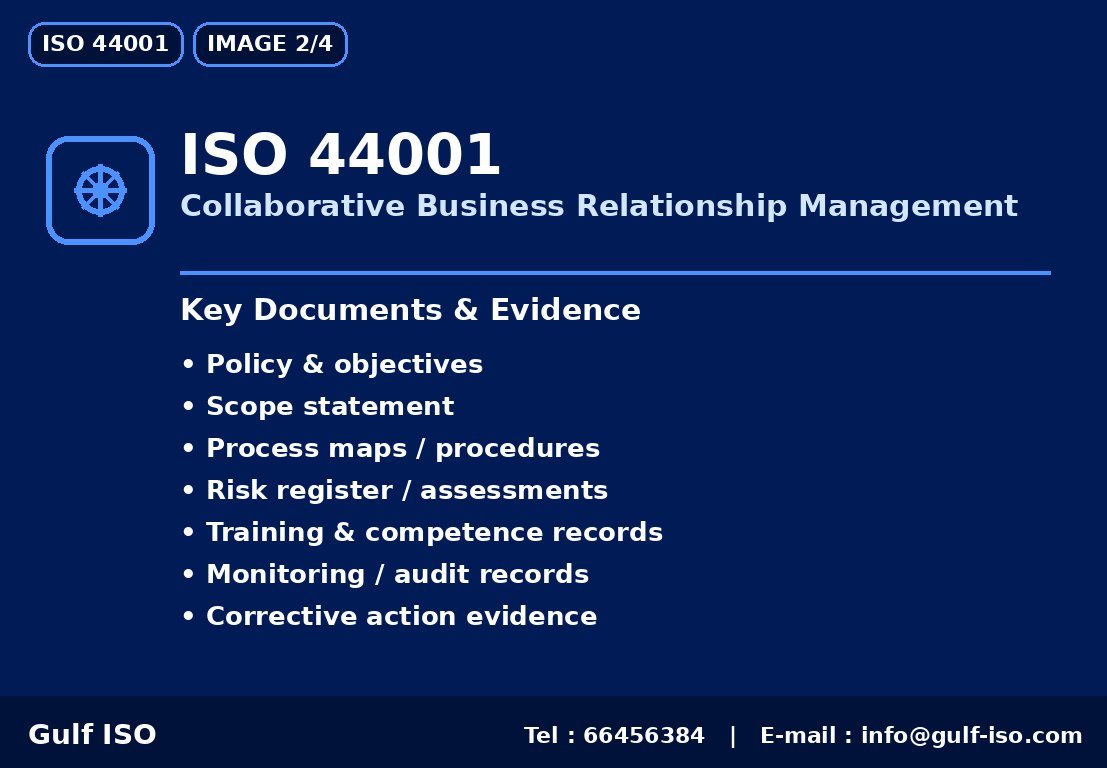 ISO 44001 - نقاط أساسية