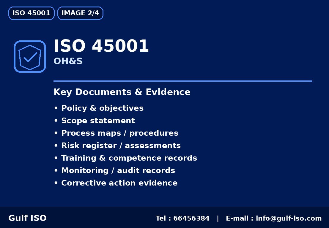 ISO 45001 - نقاط أساسية