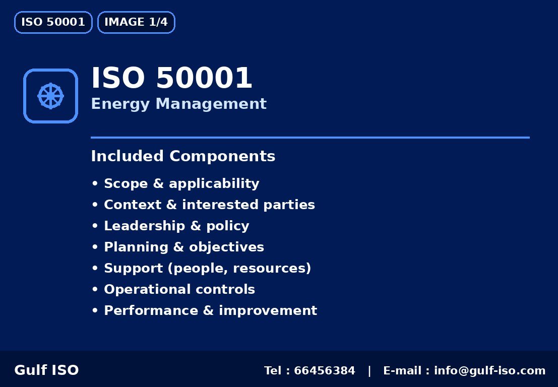 ISO 50001 - إدارة الطاقة