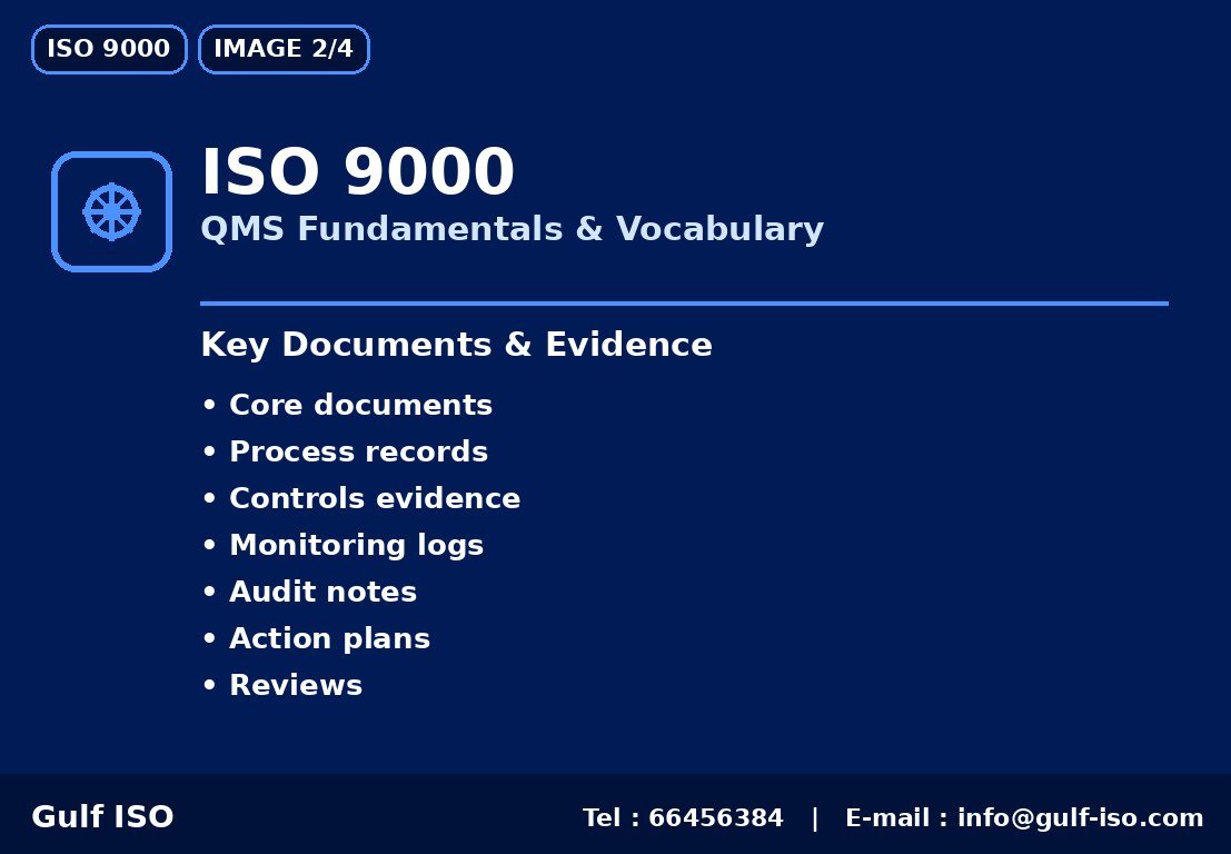 ISO 9000 - نقاط أساسية