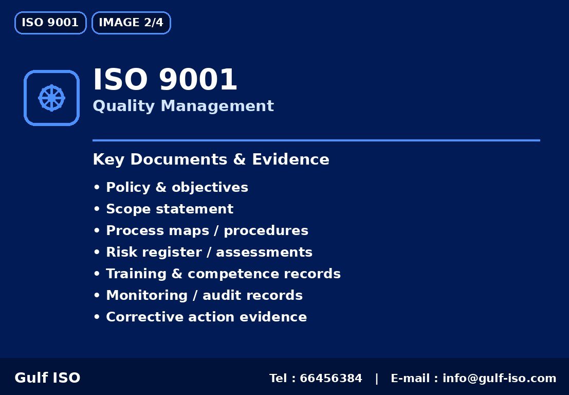 ISO 9001 - نقاط أساسية