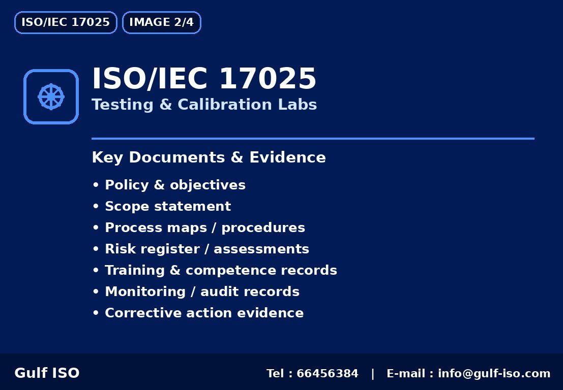 ISO/IEC 17025 - نقاط أساسية