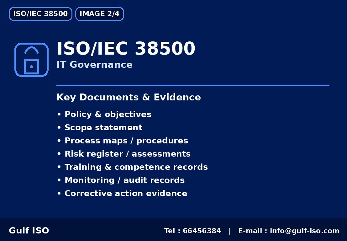 ISO/IEC 38500 - نقاط أساسية