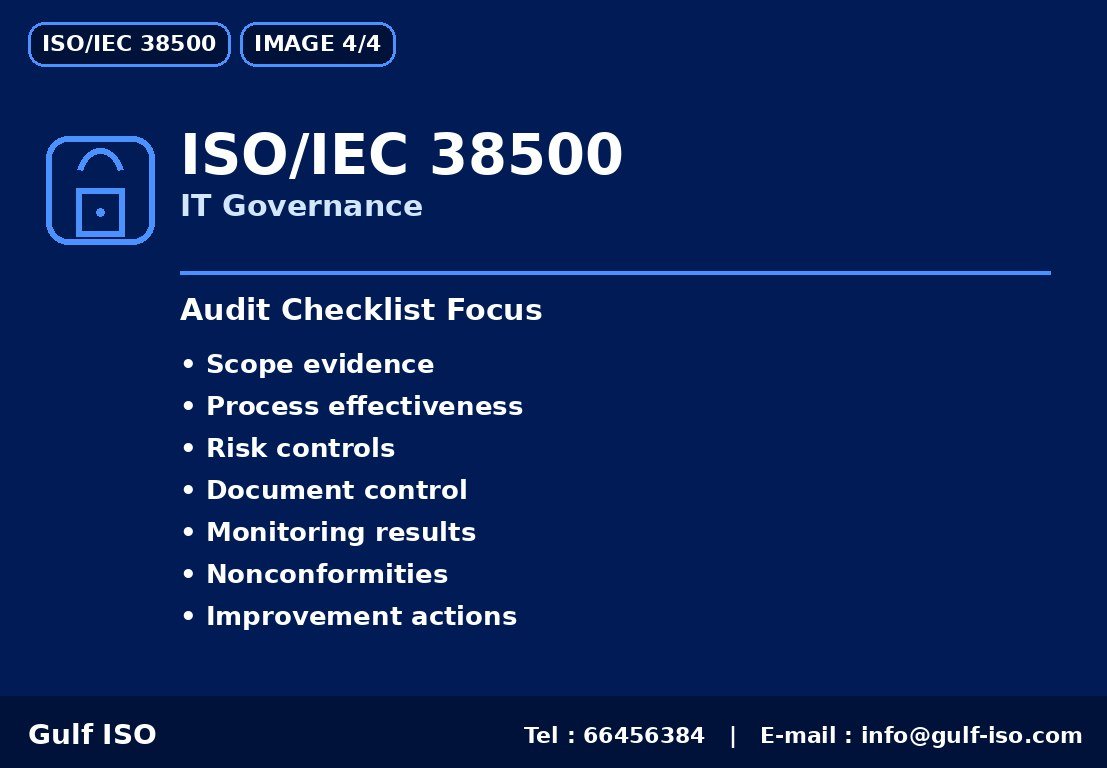 ISO/IEC 38500 - الفوائد