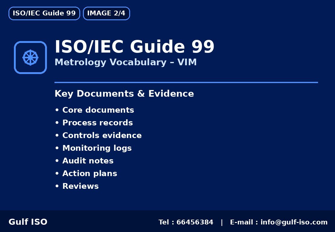 ISO/IEC Guide 99 - نقاط أساسية